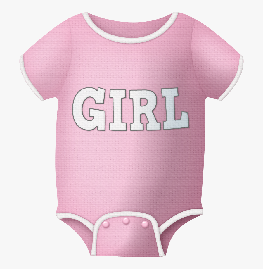 Transparent Baby Clothes Clipart Pink Baby Shirt Clipart , Free