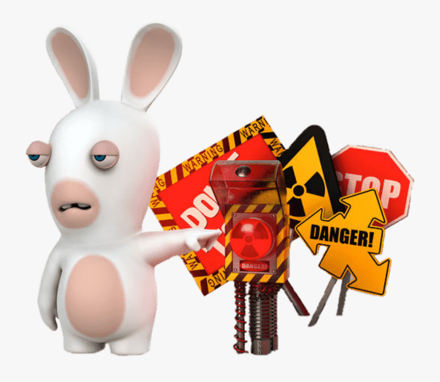 Free Png Download Rabbid In Danger Zone Clipart Png - Radiation Symbol, Transparent Clipart