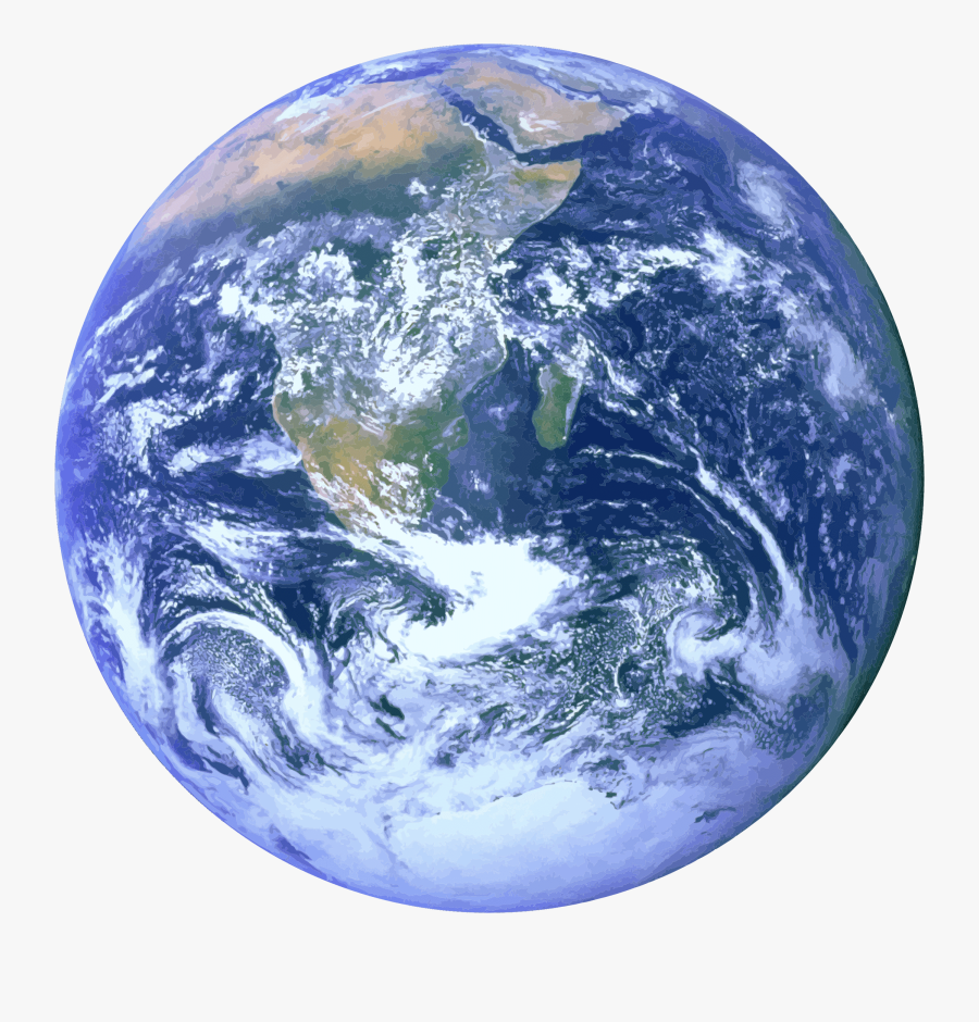 Clipart - Earth Blue Marble Png, Transparent Clipart