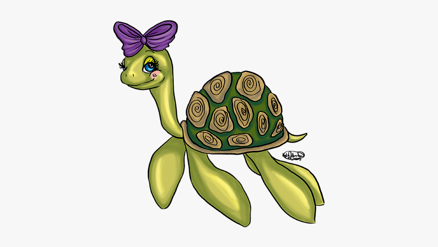 Cute Turtles, Transparent Clipart