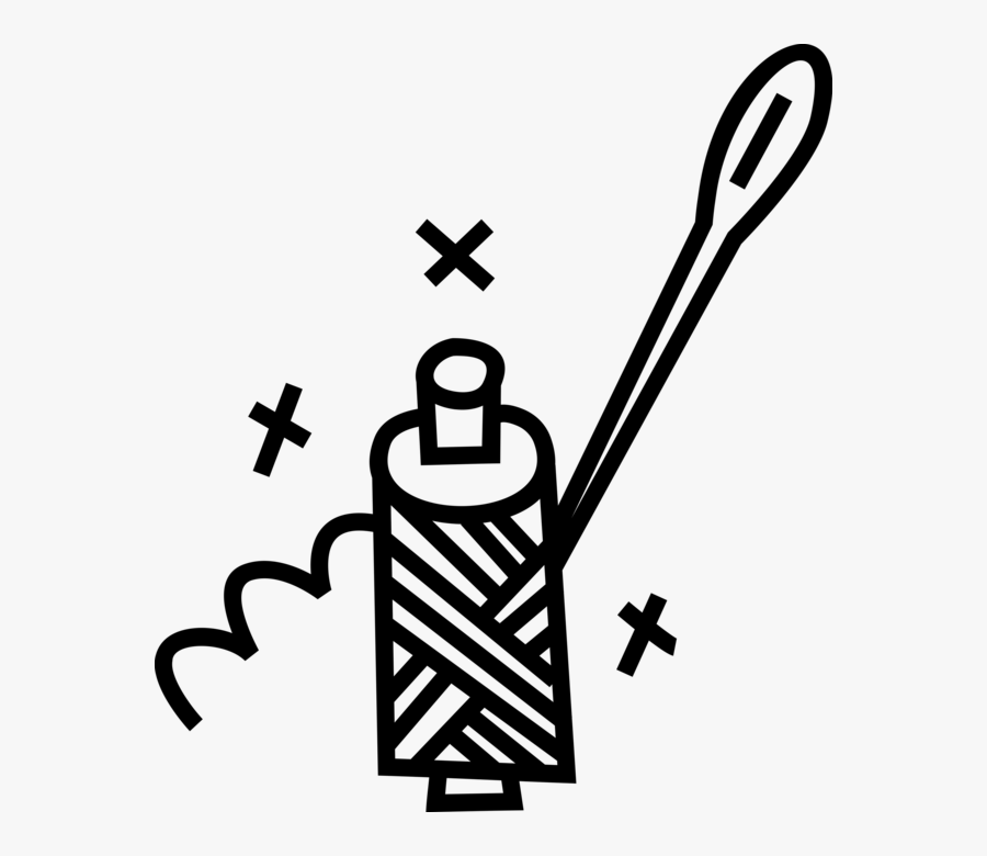 Transparent Sewing Thread Clipart - Ago E Filo Png, Transparent Clipart