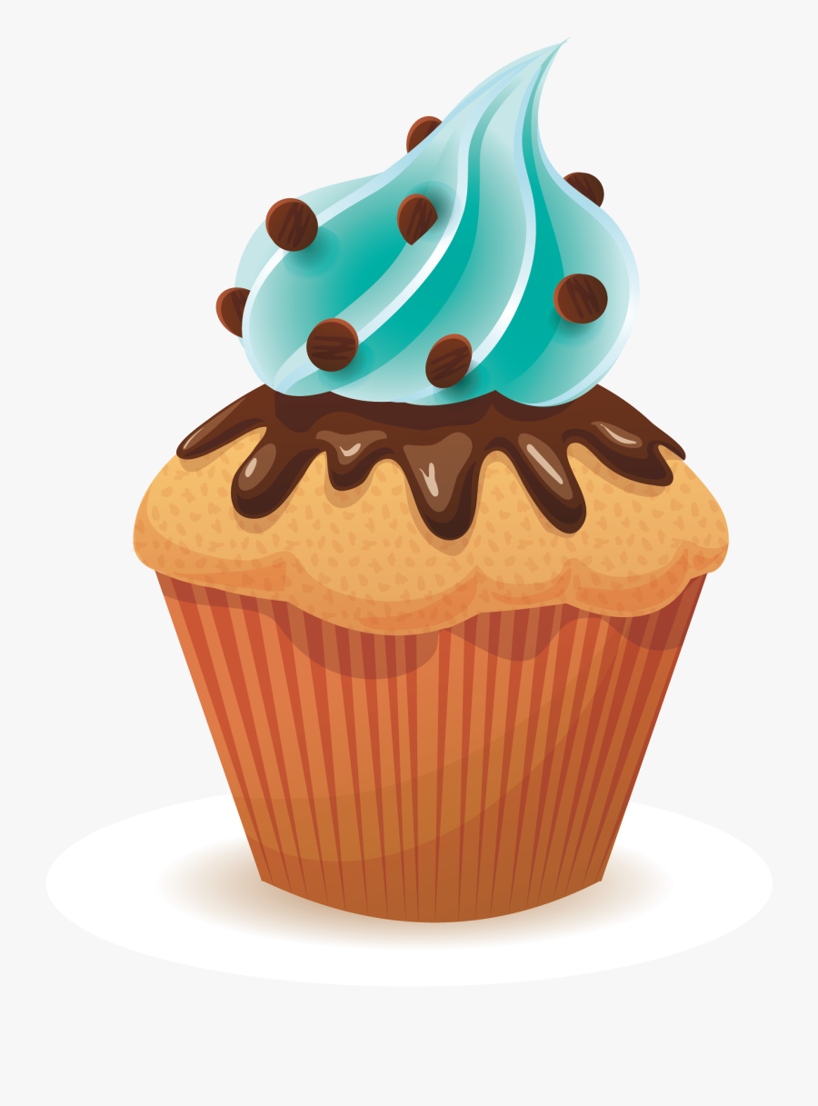 Muffin Cupcake Bakery Clip Art - Candy Cup Cakes Vector, Transparent Clipart