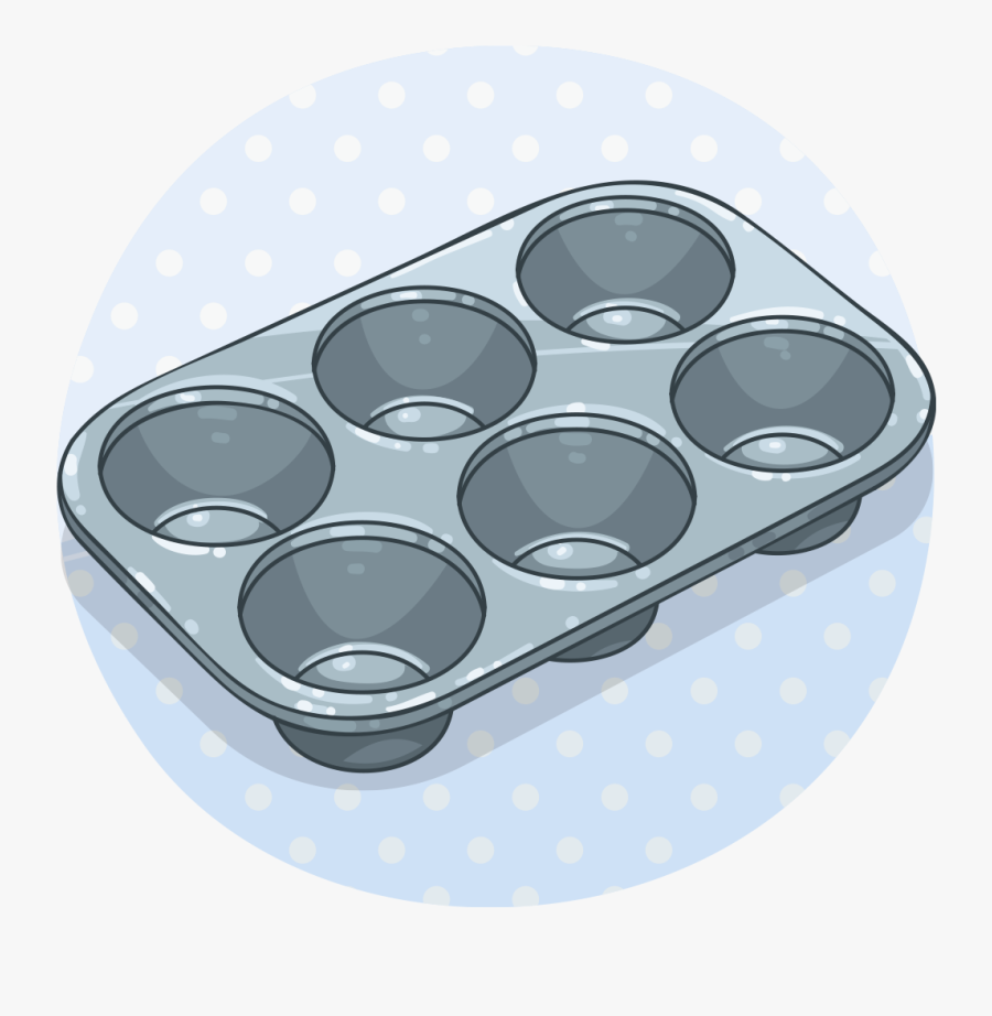 Muffin Tin Clipart, Transparent Clipart