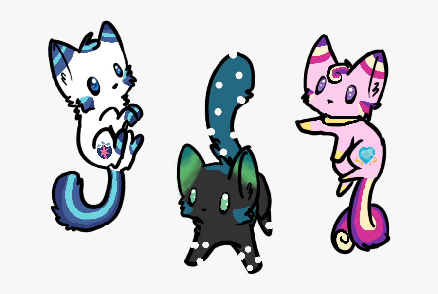 Kittens Is Magic - Cute Cool Drawings Cat, Transparent Clipart