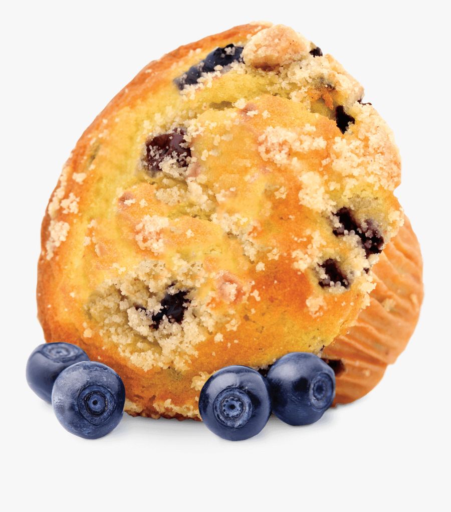 Transparent Blueberry Muffin Clipart - Fumari Blueberry Muffin, Transparent Clipart