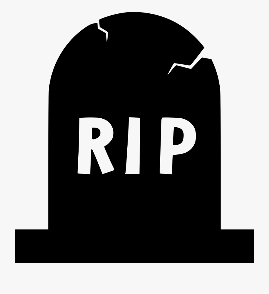 Death Funeral Grave Gravestone Graveyard Stone Rip - Rip Png, Transparent Clipart
