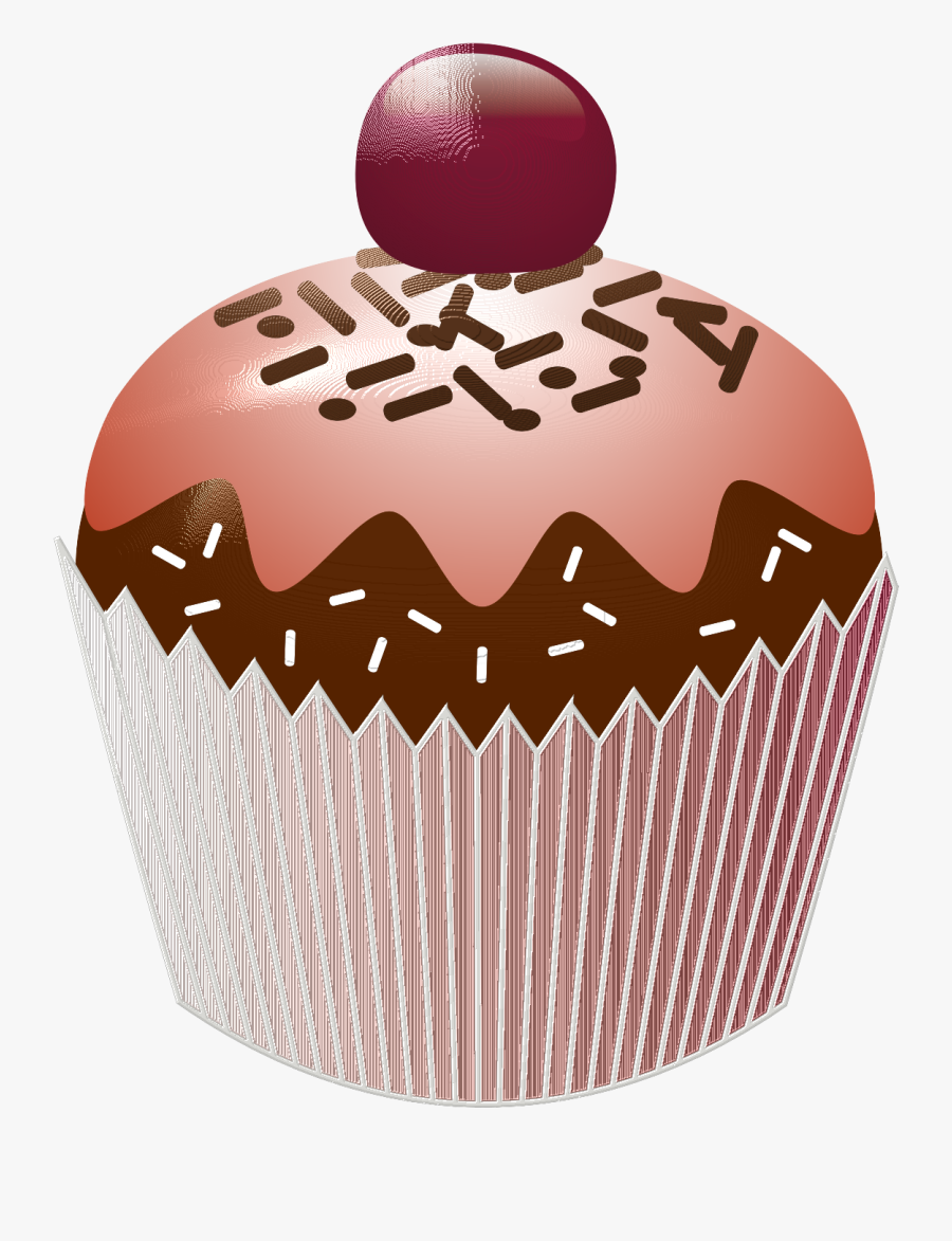 Cupcake, Transparent Clipart