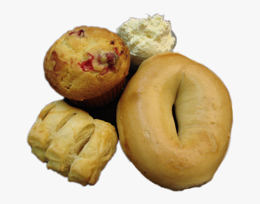 Bagel Clipart Muffin - Bagel And Muffin, Transparent Clipart