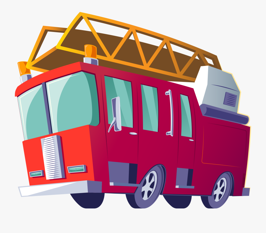 Fire Brigade Png - Toy Vehicle, Transparent Clipart