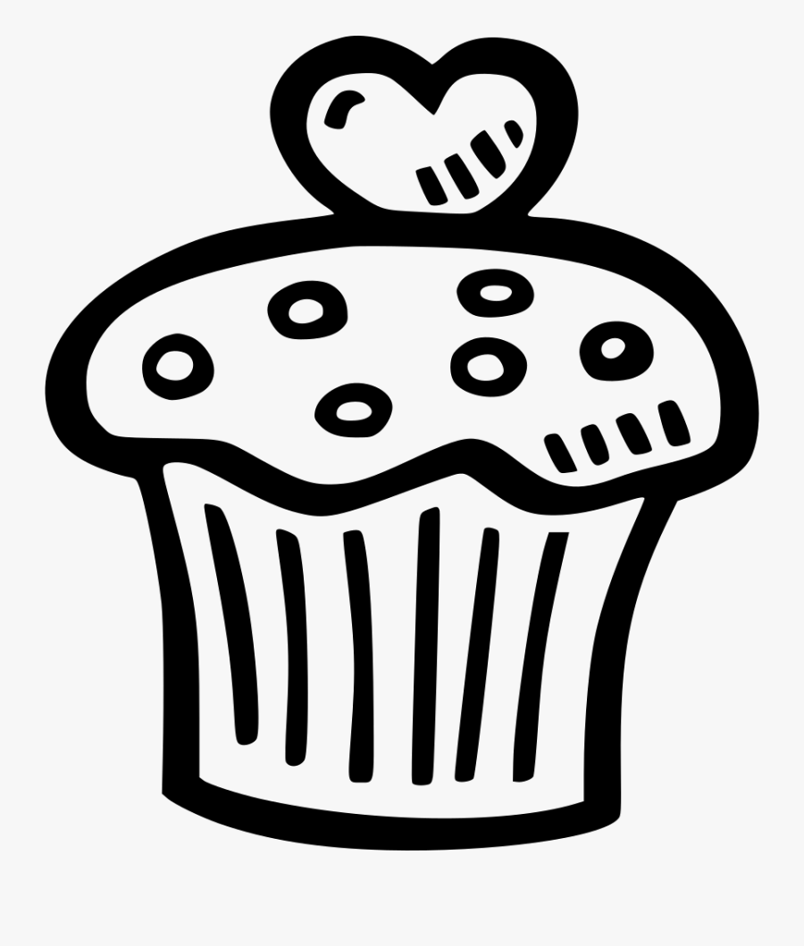 Muffins Png Black And White , Free Transparent Clipart ClipartKey
