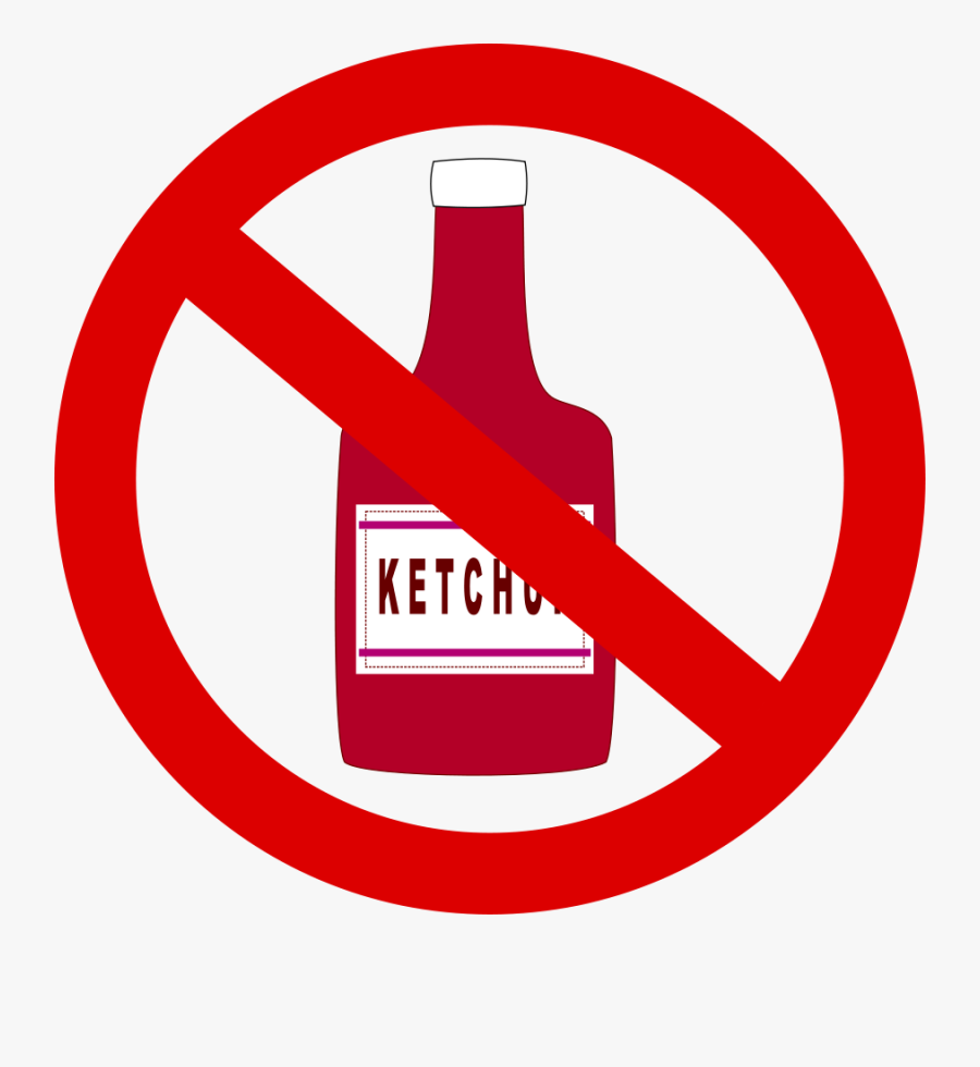 Ketchup Clipart - No Alcohol Free Vector, Transparent Clipart