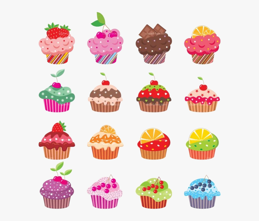 Cupcake Cupcakes Clipart Wallpaper Transparent Png - Cupcakes Clipart, Transparent Clipart