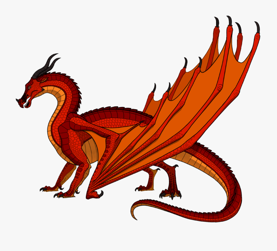 Fire Dragon Png - Kestrel Wings Of Fire Skywing, Transparent Clipart