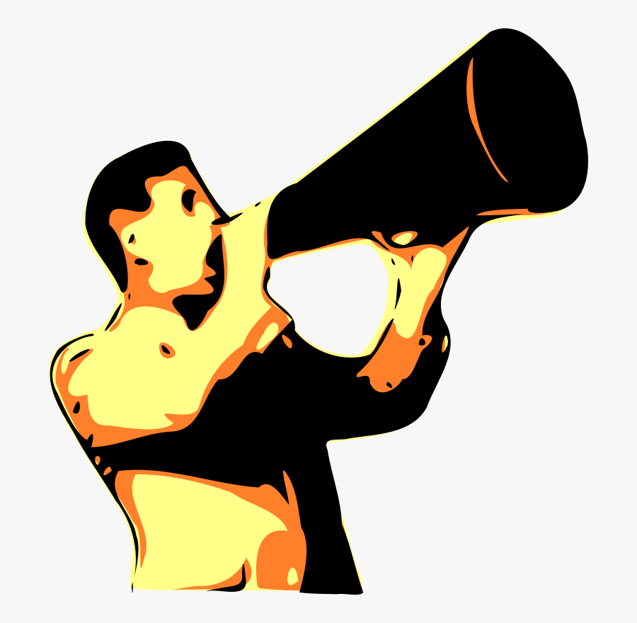 Yell - Clipart - Calling All Youth, Transparent Clipart