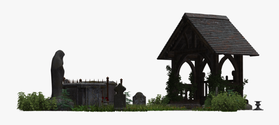Graveyard Png, Transparent Clipart
