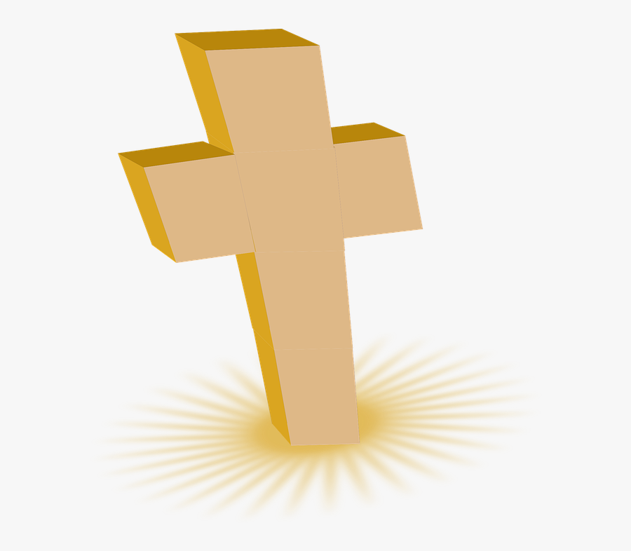 Cross, Graveyard, Wood, Symbol, Religion, Christ - Cross Yellow Transparent, Transparent Clipart