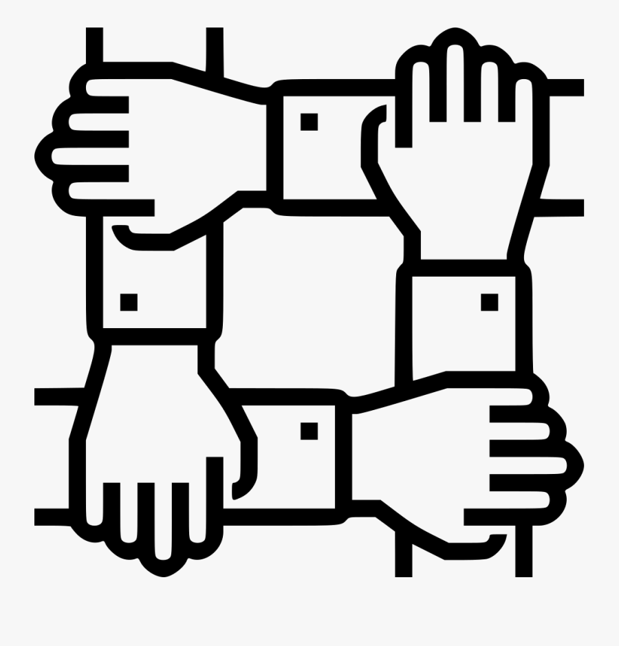 Teamwork Collaboration Svg Png Icon Free Download - Simbolo De Trabajo En Equipo, Transparent Clipart