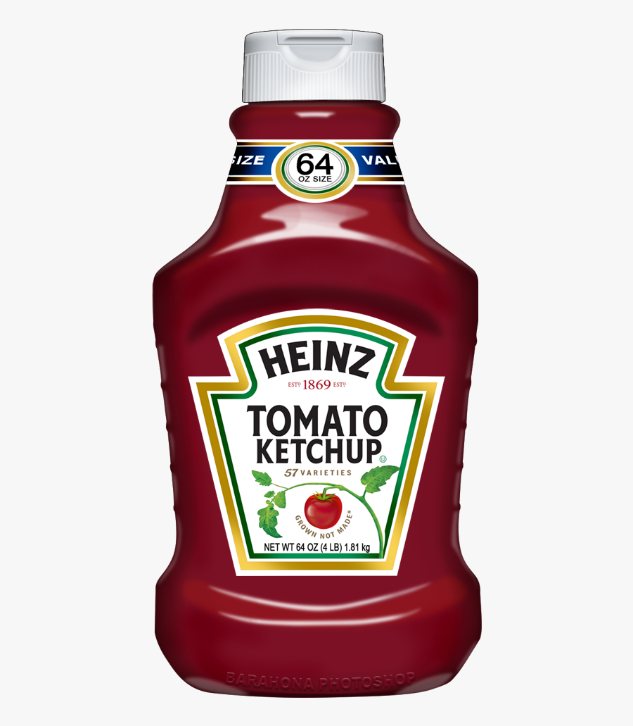 Picture Stock Dise Ar Botella Barahona - Heinz Tomato Ketchup 20oz, Transparent Clipart