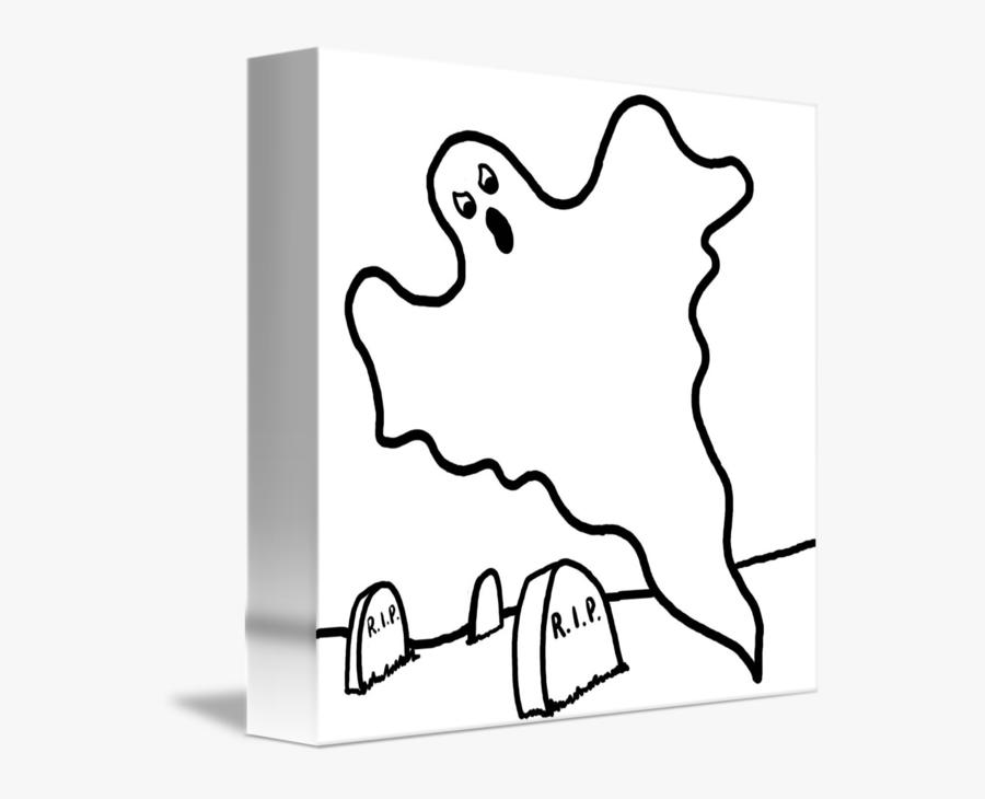 Transparent Graveyard Clipart - Scary Ghost Drawings Easy, Transparent Clipart