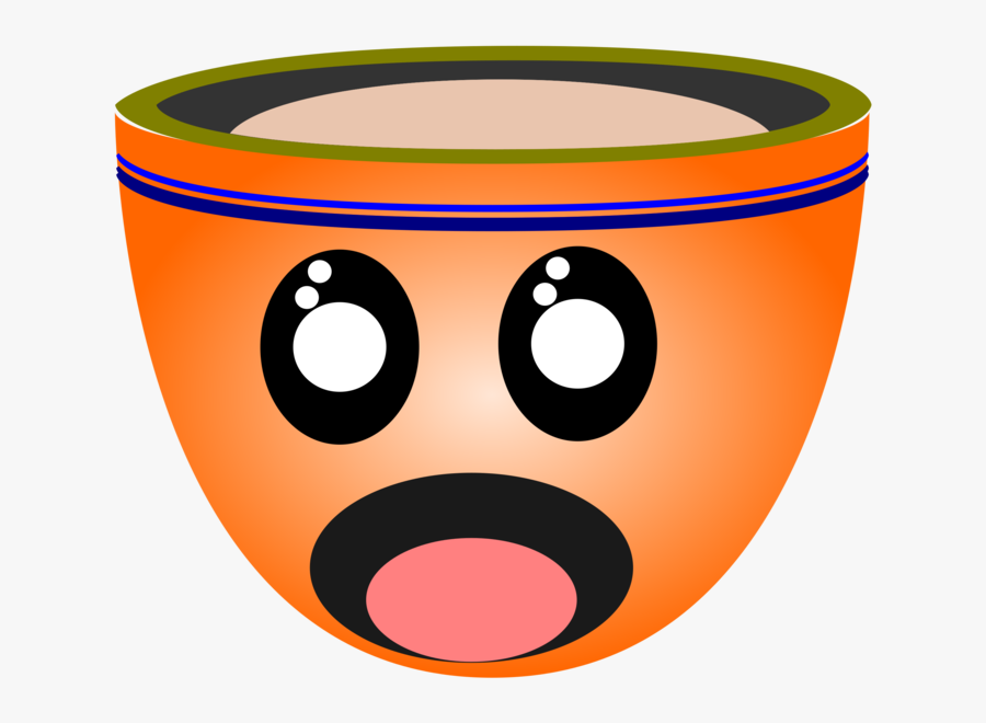Tableware,orange,smile - Circle, Transparent Clipart