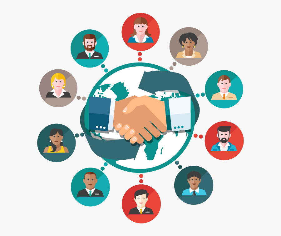 Collaboration Clipart Company Success - Clip Art Multinational Companies, Transparent Clipart