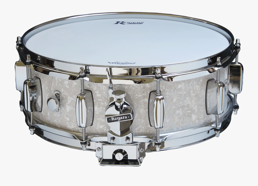 Ds32 Model P - Rogers Dynasonic Steel Snare Drum, Transparent Clipart