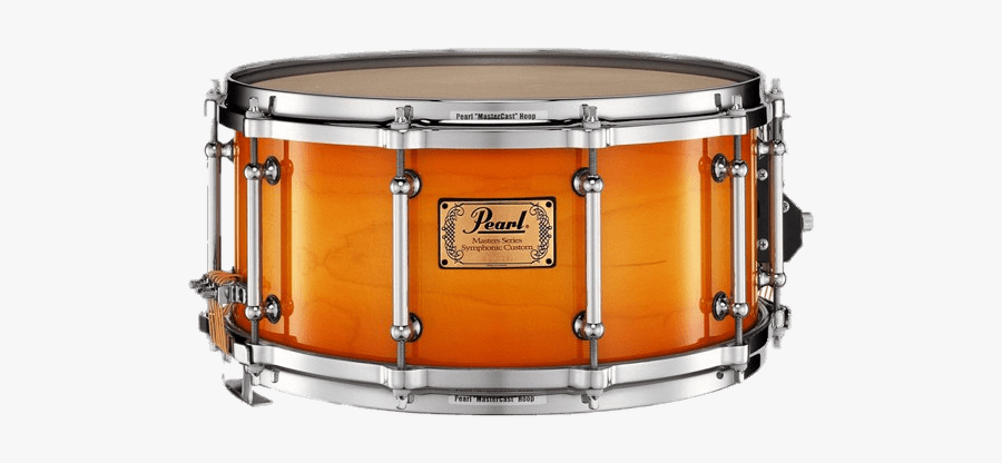 Orange Snare Drum - Concert Snare Drum, Transparent Clipart