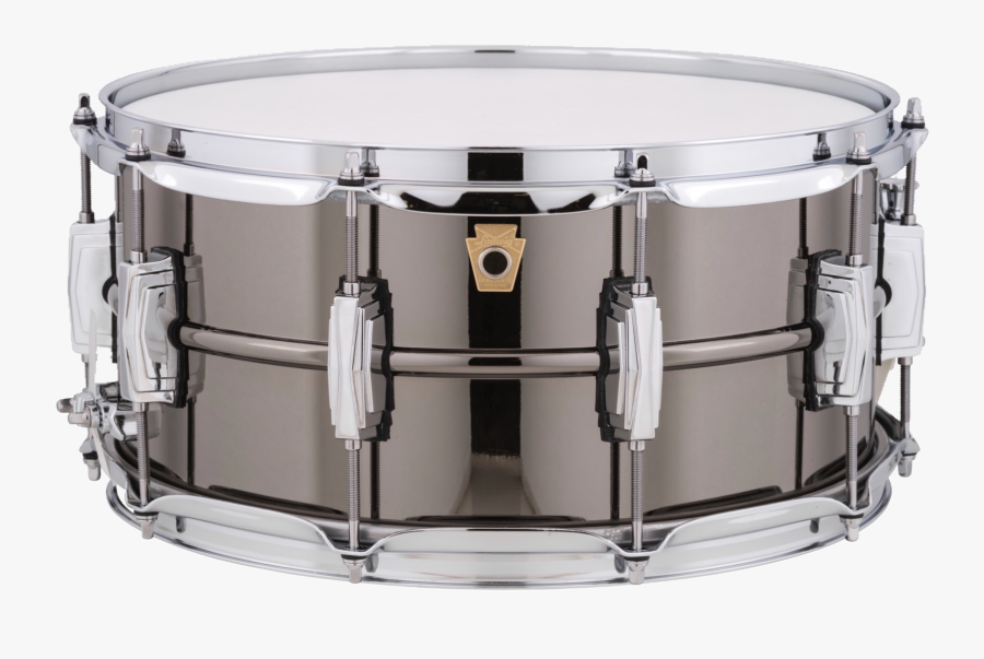 Transparent Snare Drum Png - Tube Lugs Ludwig Black Beauty 6.5 X14, Transparent Clipart