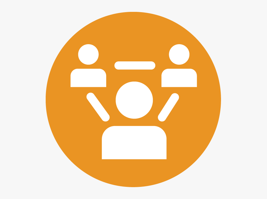 Collaboration Icon Png Orange - Btc Transparent, Transparent Clipart