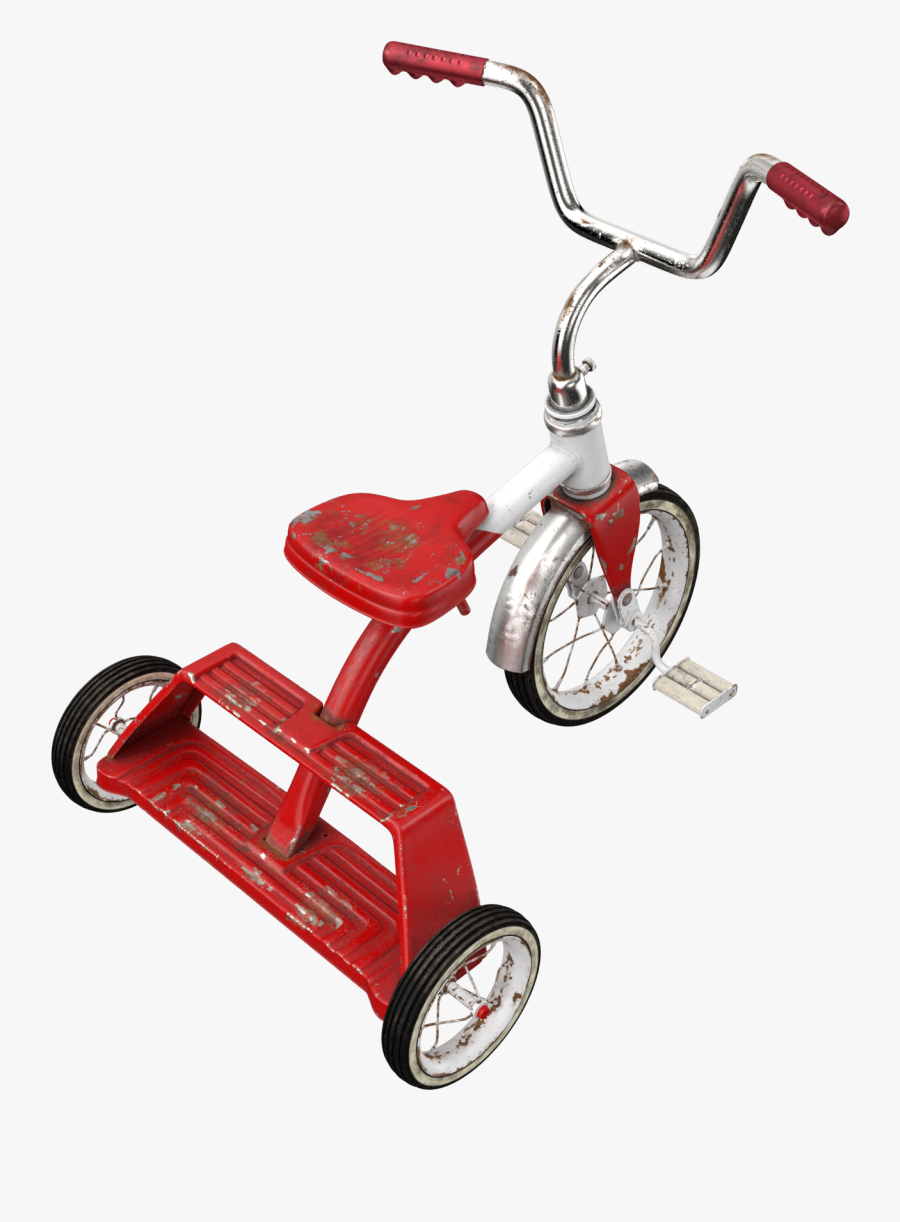 Transparent Tricycle Png - Tricycle, Transparent Clipart