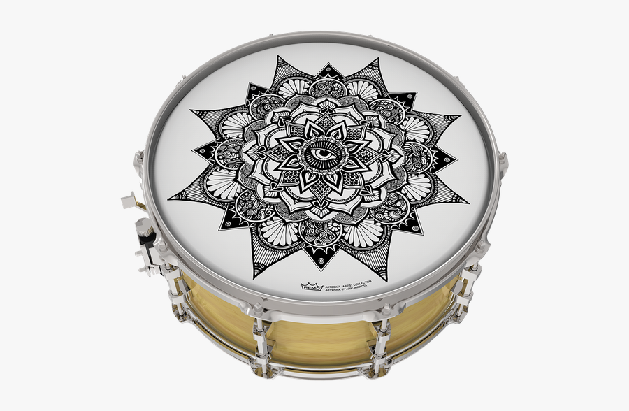 Artbeat® Artist Collection Drumhead - Remo Powerstroke 4 Coated Snare, Transparent Clipart