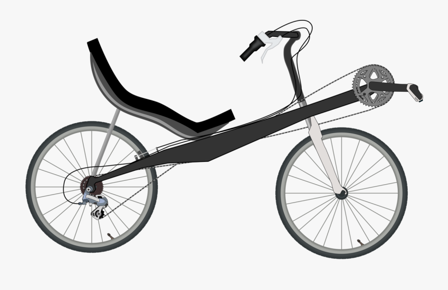 Recumbent Bike - Recumbent Bike Clip Art, Transparent Clipart