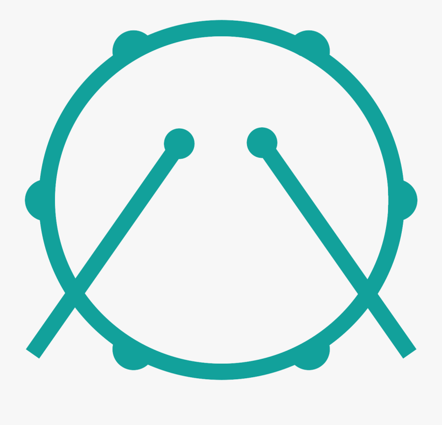 Snare Drum With Sticks Png, Transparent Clipart