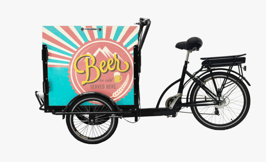 Clip Art Ice Cream Bike Carts For Sale - Bicycle, Transparent Clipart