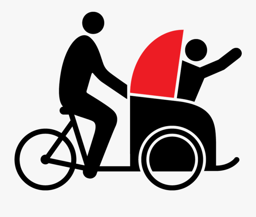 Banner Freeuse Stock Tricycle Clipart Trishaw - Cycling Without Age Scotland, Transparent Clipart