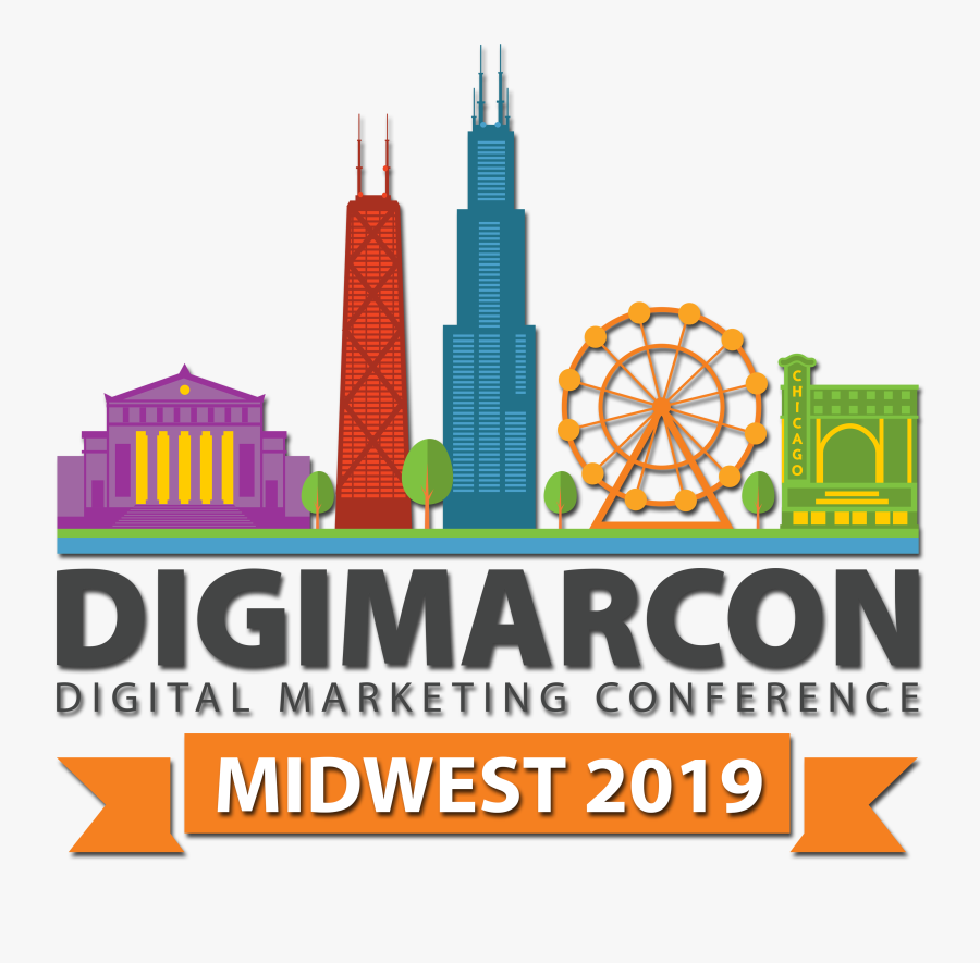 Conference Clipart Marketing Information Management - Digimarcon Midwest 2019, Transparent Clipart