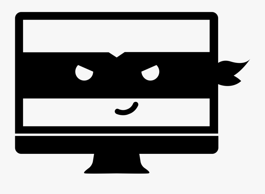 Pc Clipart Information Technology Department - Computer Crime Icon, Transparent Clipart