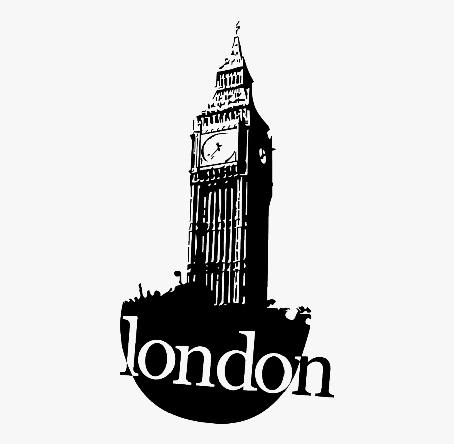 Transparent Monument Clipart - London Decal, Transparent Clipart