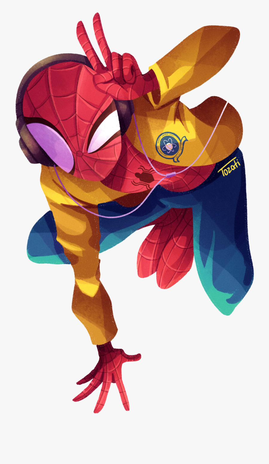 Spiderman Homecoming Fanart - Spider Man Homecoming Fanart, Transparent Clipart