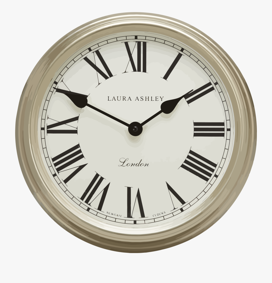 Laura Ashley London Clock Clipart Png - Newgate London Wall Clock, Transparent Clipart