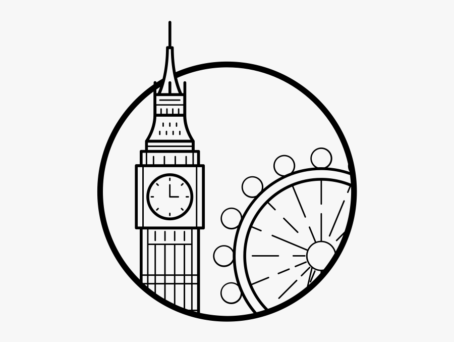 London Clipart , Png Download - London Eye Vector Png, Transparent Clipart
