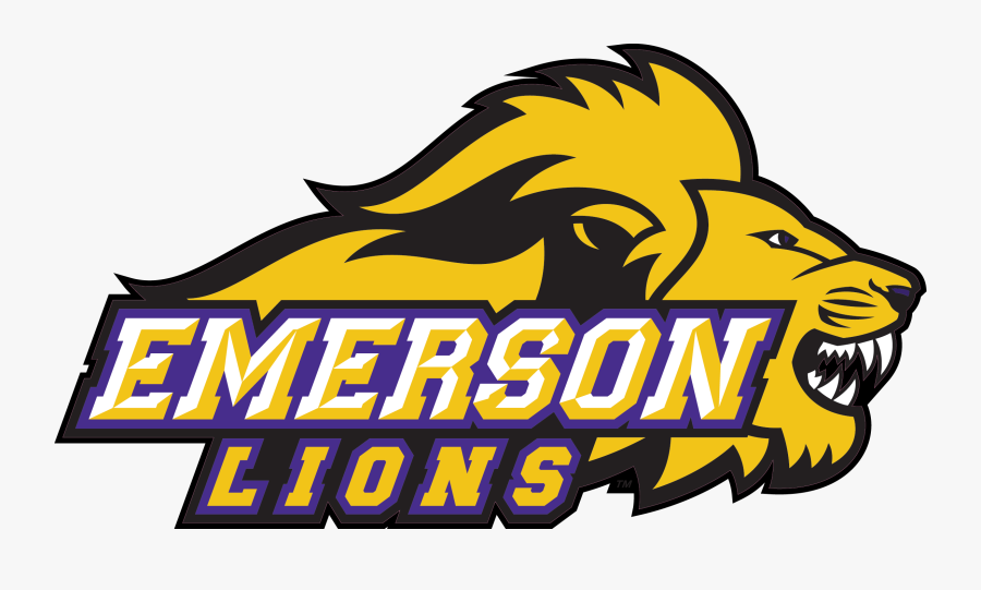 Homecoming & Heart Of A Lion Reception - Lion Emerson College Logo, Transparent Clipart