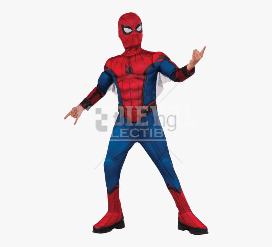 Free Png Download Spiderman Homecoming Costume For - Spiderman Costume, Transparent Clipart