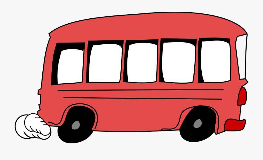 Bus Transport London - Clip Art Green Bus, Transparent Clipart