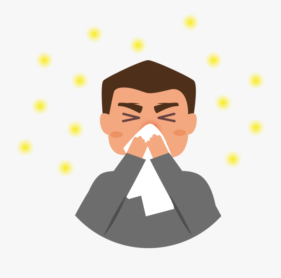 Fever Clipart Allergy - Allergic Rhinitis Icon Png, Transparent Clipart