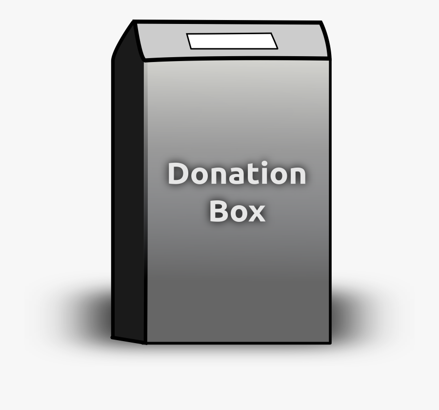 Donation Box - Donation Box Transparent Background, Transparent Clipart