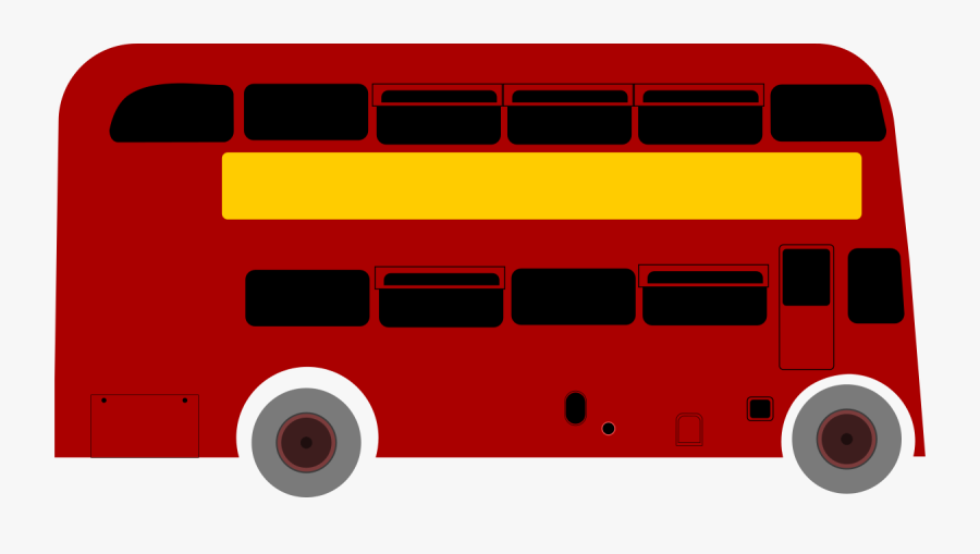 London, Bus, City, Transport, Travel, Vehicle - Double Decker Bus Free, Transparent Clipart