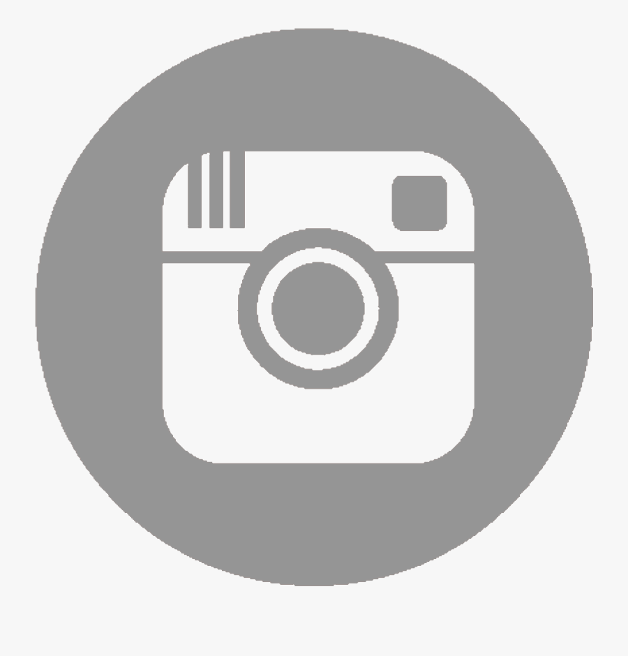 Clipart1116786 - Instagram Icon Light Grey, Transparent Clipart