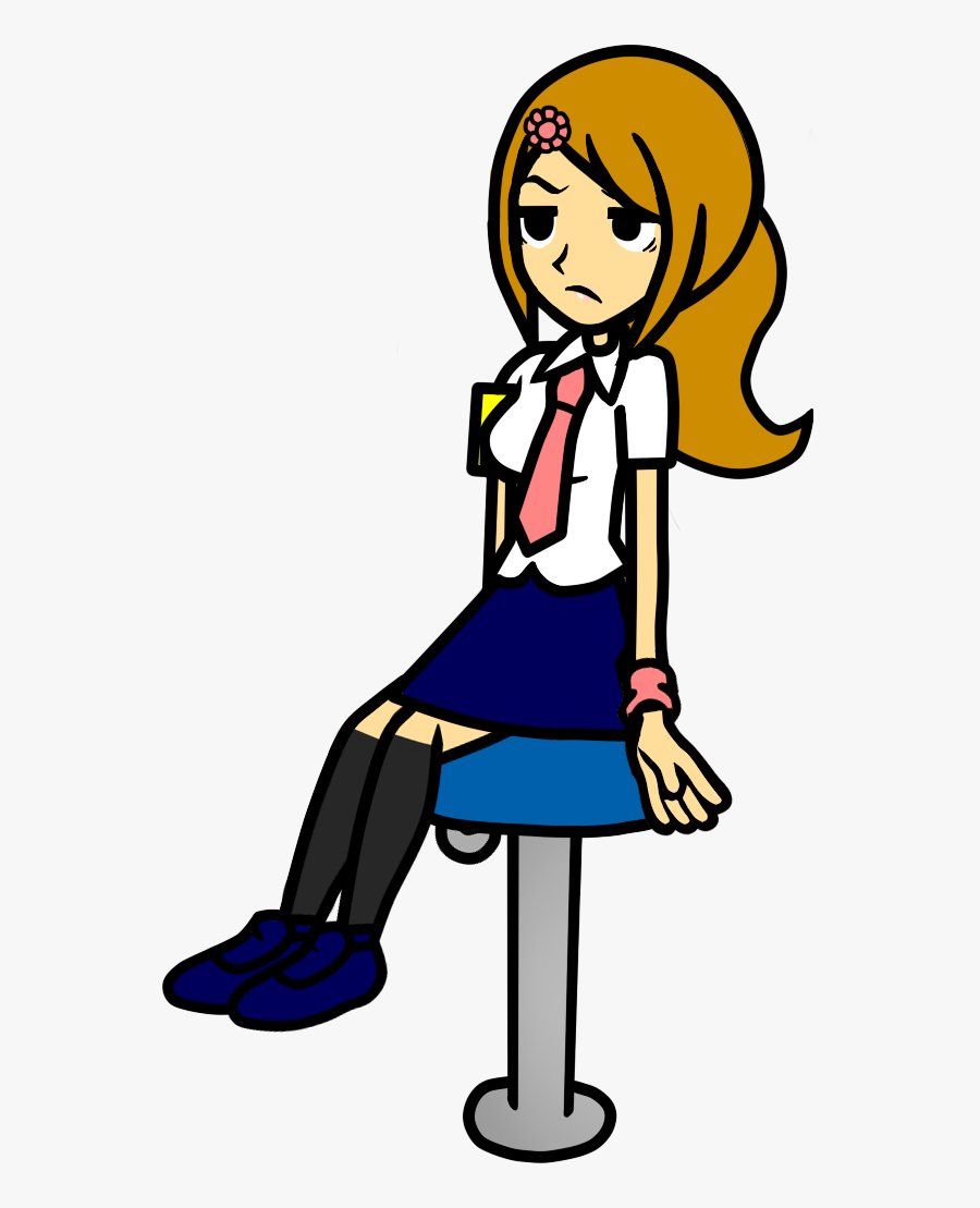 Ringside Reporter Girl Rhythm Heaven Fever Clipart - Ringside Reporter Rhythm Heaven, Transparent Clipart