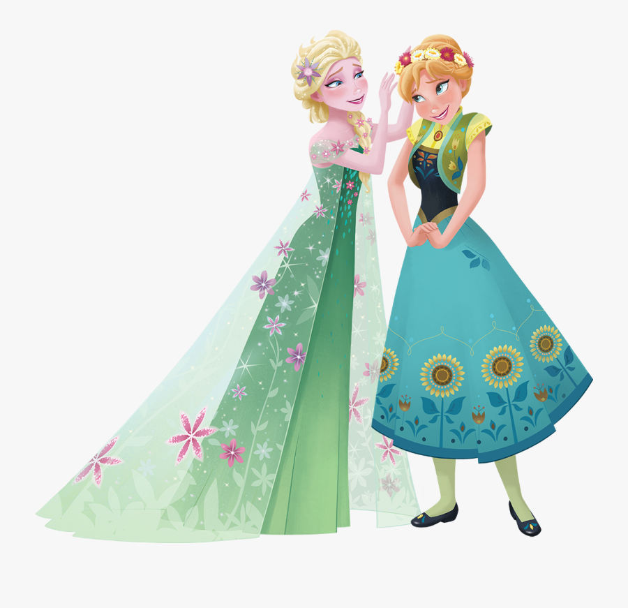 Image - Frozen Fever Elsa E Anna, Transparent Clipart